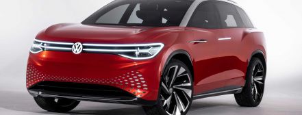 Volkswagen introduced a large electric crossover