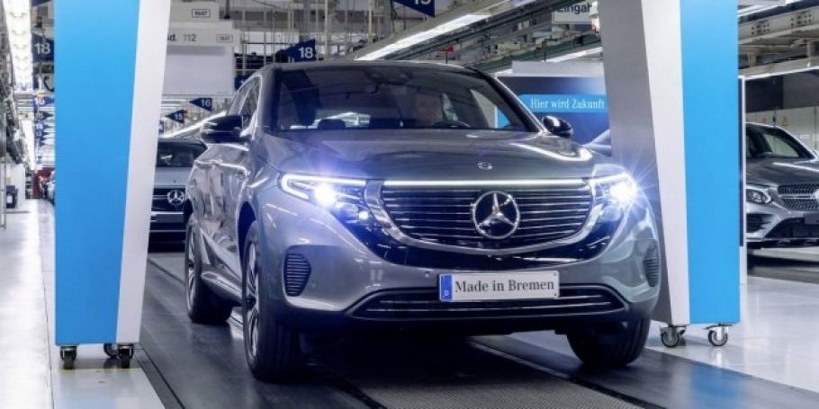 In Europe, started selling the first electric crossover Mercedes-Benz